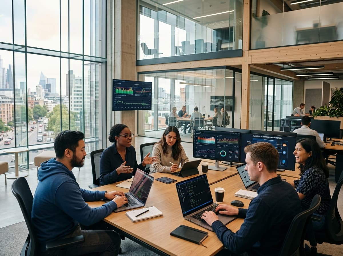 Cherdung engineering team collaborating on innovative software architecture