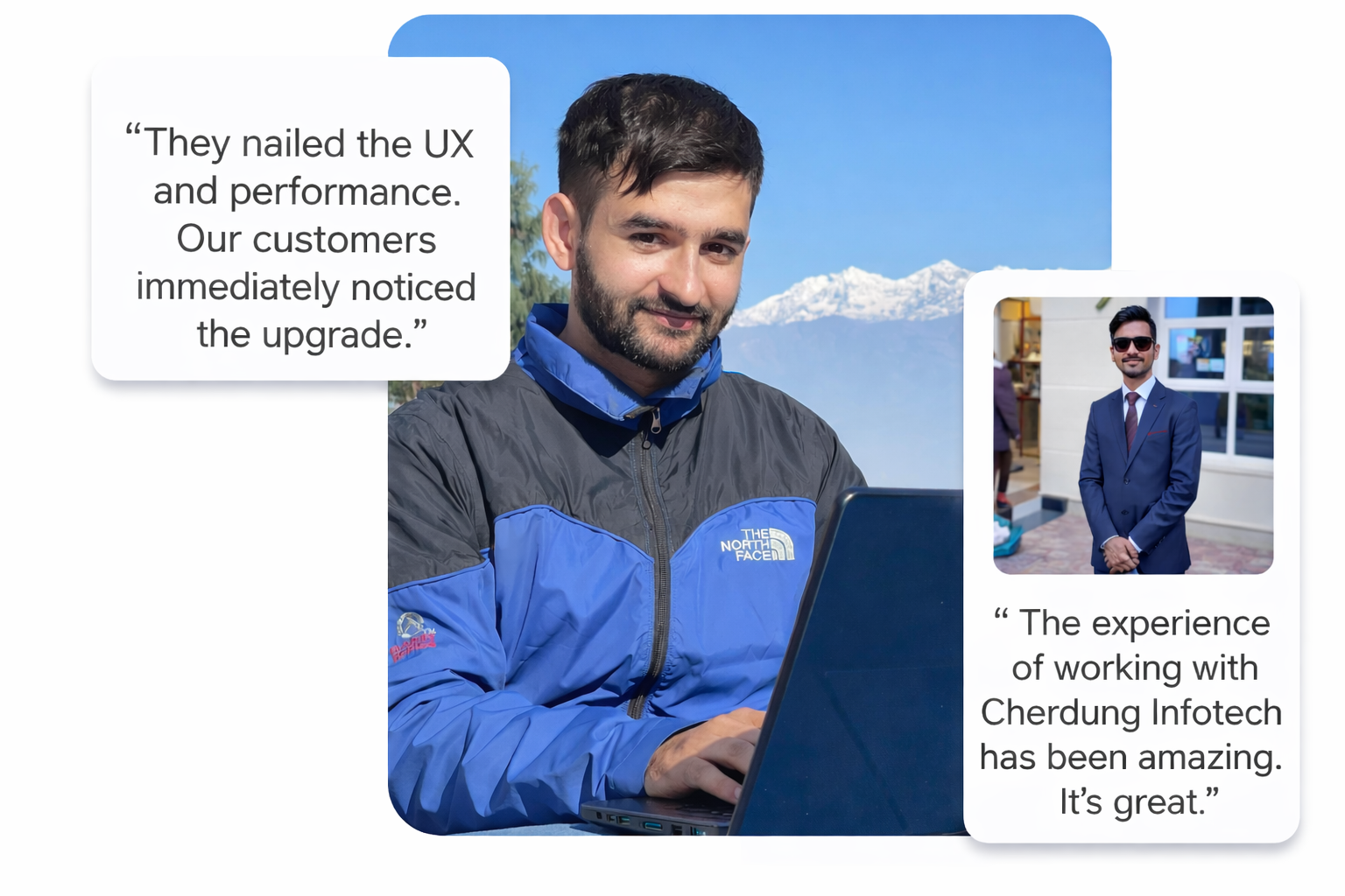 Team collaborating on innovative solutions